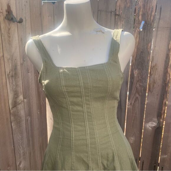 Christian Lacroix Square Neckline Mini Dress size XS NWT - Picture 2 of 9